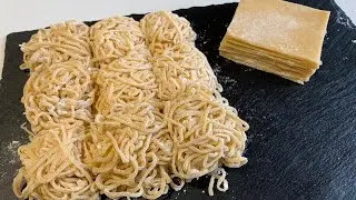 สูตรบะหมี่ไข่ และเส้นเกี้ยว เส้นเหนียวนุ่ม
