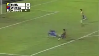 Brasil-Colombia 0-0  Copa América 1989
