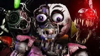 НАРЕЗКА СМЕШНЫХ МОМЕНТОВ 👉Five Nights at Freddy's: Security Breach Ruin #4