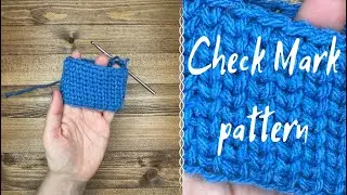 I Really Like This Check Mark Crochet Pattern. Detailed Tutorial