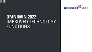 OmniWin Usability Enhancements: Streamlined Technology Functions | Messer Cutting Systems