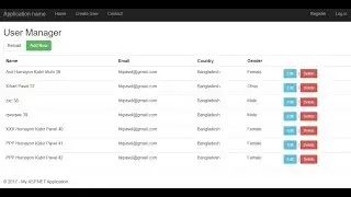 Learn complete insert update delete using MVC .net with Entity Framework 6 in 1hour