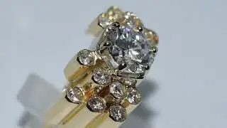 Proses Pembuatan Cincin Emas Dan Berlian.