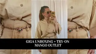 HAUL + UNBOXING + TRY-ON MANGO OUTLET
