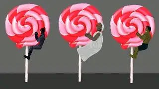 Hulk vs Spider man - Granny Funny Lollipop Animations - DRAWING CARTOONS 2
