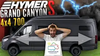 Sieben Meter Sprinter…?! 🔥 | Hymer Grand Canyon S 700 | Caravan Salon Düsseldorf