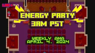 Live: Energy Party later |Weekly AMA|Pixels Online