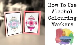 Pootles Advent Countdown 2021 - How To Use Alcohol Markers