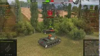 Танчики Worlf Of Tanks . ХЕЛКАТ ТАРАНИТ КОЛЁСНИКА.ПОБЕДНЫЙ БОЙ