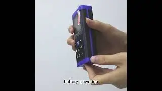 Handheld Laser Distance Meter 100m with Area/Volume/Pythagorean Measurement