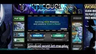 epicduel problems