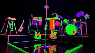 Neon Themed Band