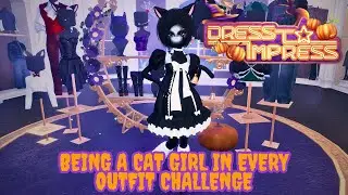 Dress to Impress BUT I am A CAT!? Challenge!