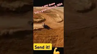 😂 Send it! 💪 #djifpv #fpvracer #dji #fpvdrone #gocart #chase #needforspeed #outdoors #drone #fpv