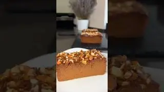 Apple brownie. 