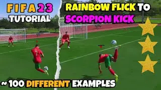 Rainbow Flick to Scorpion Kick 🌈 (FIFA Tutorial)