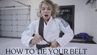 How to tie your belt bjj [won't come off ]