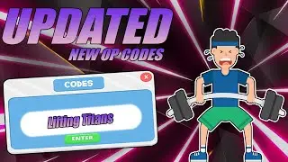 ALL *AVAIBLE* SECRET OP CODES!? Roblox Lifting Titans 2021