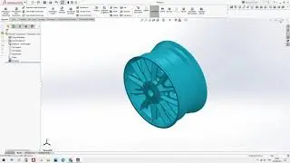 SolidWorks 2016 Part Design (Rim), (Blower lower housing and upper housing)