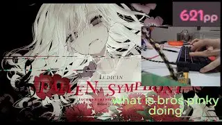 FIRST 600 PP on FALLEN SYMPHONY handcam + goofy reaction osu!mania