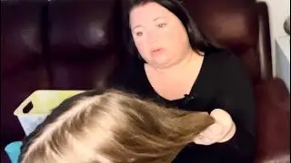 ASMR Real Person Hair Styling, Brushing, Braiding