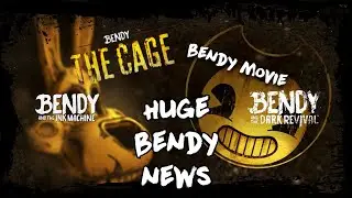 HUGE BENDY HALLOWEEN NEWS UPDATE (Movie, Bendy: The Cage, BATIM & BATDR Update) #BENDY #BATIM #BATDR