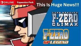 Nintendo ADDS TWO F-ZERO Games To Nintendo Switch Online