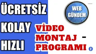 Ücretsiz Video Montaj Programı | Windows Video Editor 2020 Tutorial