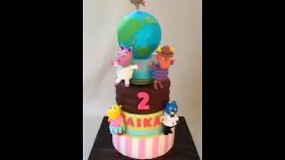 Backyardigans Themed Birthday Cake
