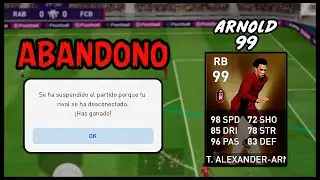 Ven a mí ARNOLD 99 y el RIVAL ABANDONA | R#13 | PES 2021 Mobile | Rabanillo