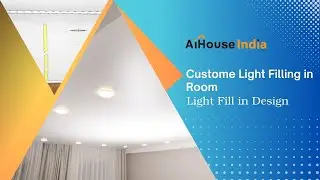Custome Light Filling in Room | Light Fill in Your Interior Project #lighting #room #decor