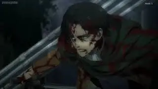 Zeke's Scream. Levi vs Beast Titan | Attack on Titan Season 4 Episode 14