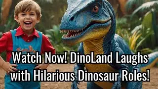 Dino Laughs #JurassicParty #ComedyChat|The Funniest Dinosaur Theme Park Ever! 