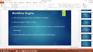 Oracle Workflow 07 Components Workflow Engine