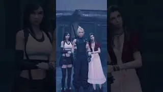 FINAL FANTASY VII REMAKE Cloud loves them both #ff7remake #clerith #cloti #aerith #tifalockhart #ff7