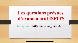 هاد الفيديو غادي يخليك تنجح في الشفوي ISPITS 100% oral