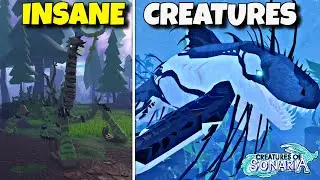 These NEW CREATURES are INSANE! | Creatures of Sonaria