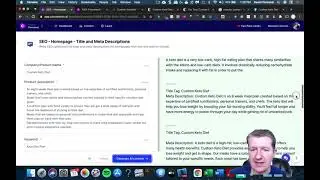 Jarvis.ai Crafting SEO Title & Meta Descriptions Your Homepage Using Conversion.ai