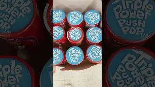 TRIPLE PUSH POP CANDY #candy #youtubeshorts