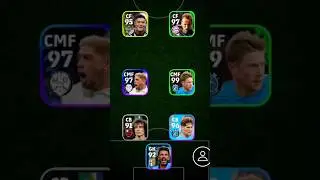 100% Long Shot Squad | 4-4-2 Formation | efootball 2024 mobile 