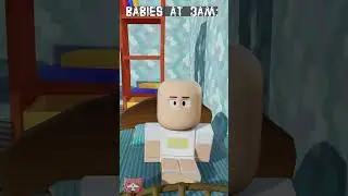 The baby alarm  #roblox #funny #meme #robloxanimation #robloxedit #robloxshorts2024