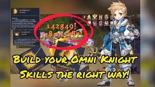 Stella Arcana - Omni Knight Skill Build (Level 60 Cap)
