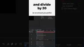 After Effects Smears with Minimax & Speed Expression
