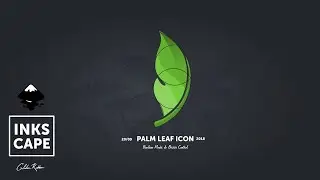 Inkscape | Palm Leaf Icon Design