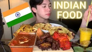 INDIAN FOOD FEAST MUKBANG | EATING SHOW #3