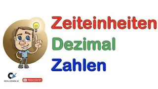Zeiteinheiten in Dezimalzahlen umwandeln