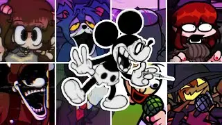 UNKNOWN SUFFERING REMIX but Every Turn a Different Character Sings 🎤 ( FNF UNKNOWN SUFFERING ) 💜