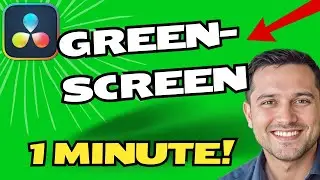 How to Edit Green Screen Videos in DaVinci Resolve | QUICK