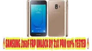 SAMSUNG J260F FRP UNLOCK BY Z3X PRO  NEW METHOD
