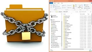 How to Create a Password Protected Folder without any Extra Software